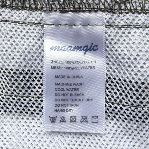 🆕Maamgic Camouflage Men’s Green Board Shorts Swim Trunks - Picture 6 of 7